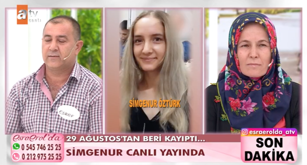 esra erol da simgenur ozturk kimdir simgenur ozturk olayi nedir